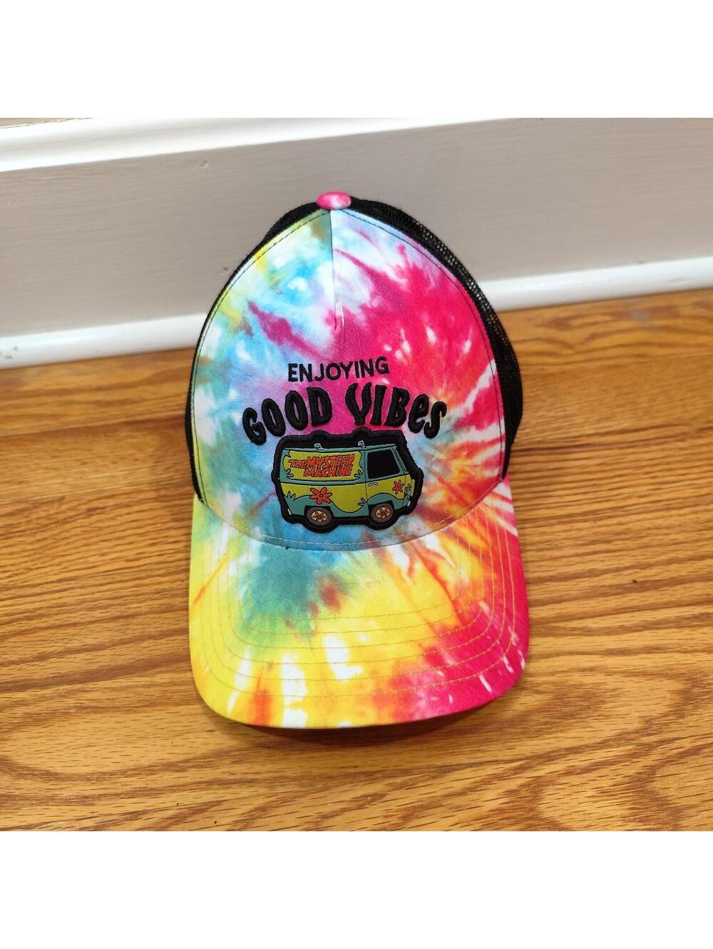 Scooby Doo mystery Machin Tie Dye “Enjoying Good Vibes”adjustable One Size